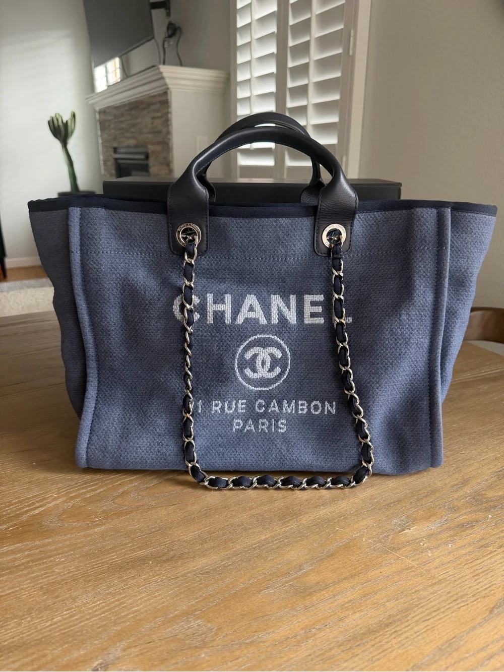 CHANEL Large Deauville Tote